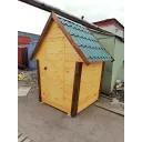 №6 Туалет дачный Домиком, размер 1.3х1.5м